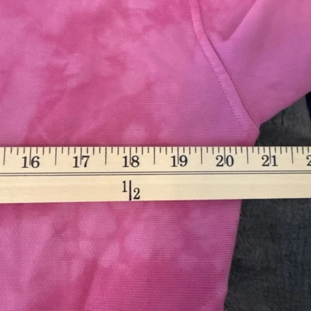 rag & bone City Tie Dye Sweatshirt (Cropped Pullover) Revolve Fua Pink XS